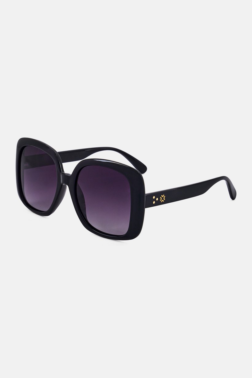 Women 200044001 Oversized Sunglasses, Black