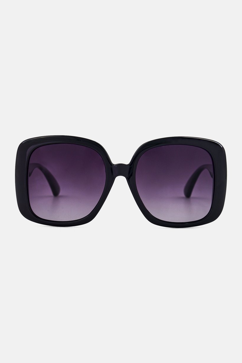 Women 200044001 Oversized Sunglasses, Black