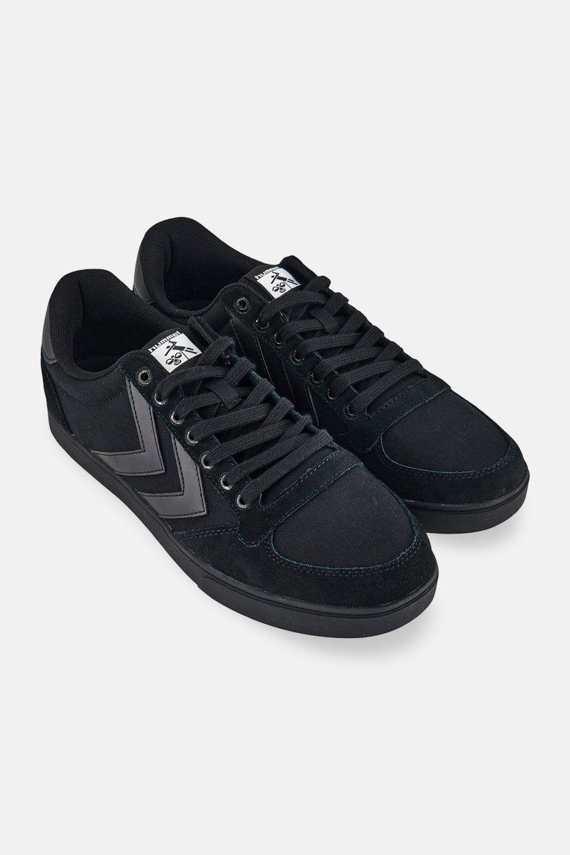 Men Slimmer Stadil Tonal Low Lace Up Outdoor Shoes, Black