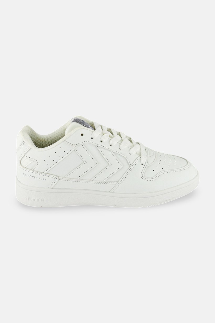 Men St,Power Play Lace Up Tennis Shoes, White