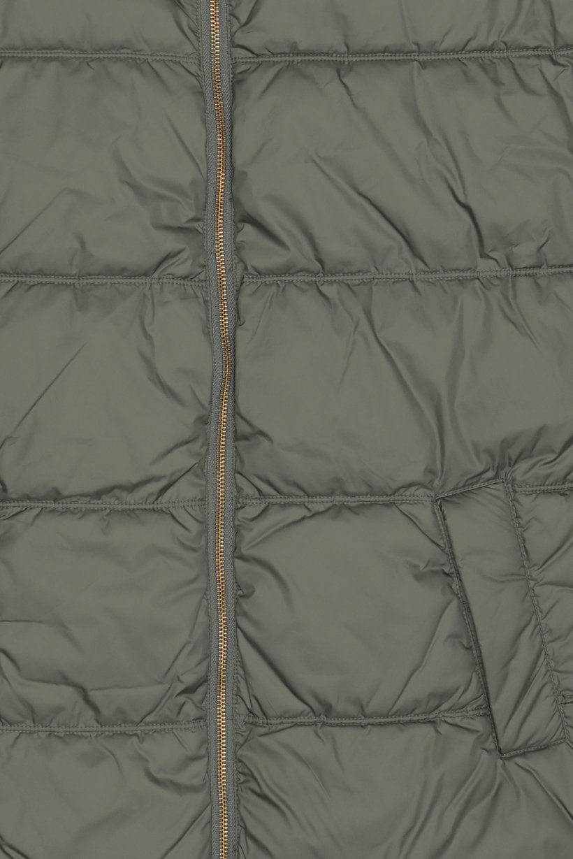 Women Quilted Vest Jacket, Olive