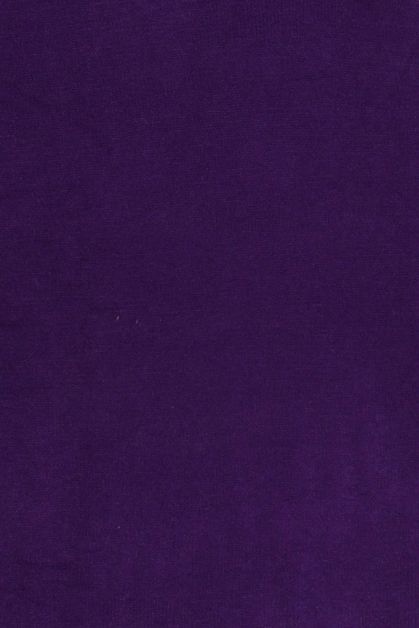 Women Crew Neck Knitted Sweater, Purple