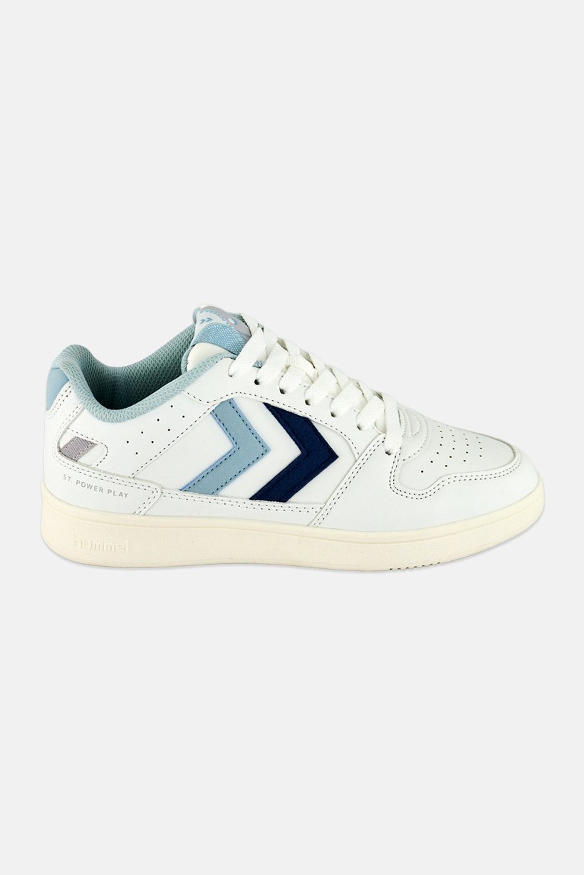 Women ST, Power Play Lace Up Sneakers, White
