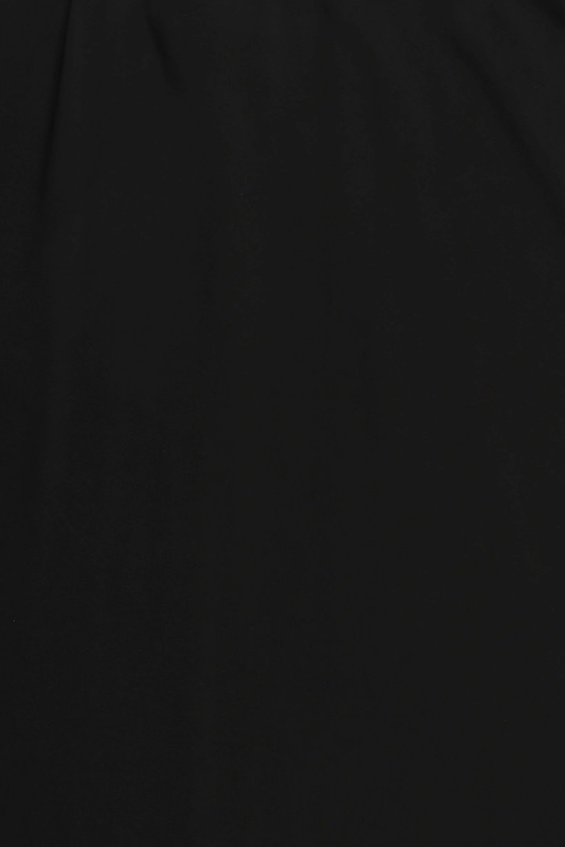 Women Plain Maxi Skirt, Black