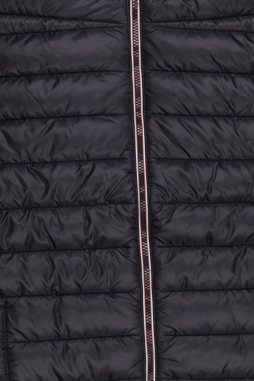 Men Quilted Puffer Jacket Vest, Black