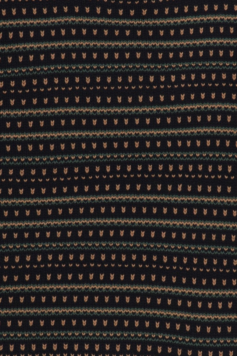 Men Crew Neck Knitted Sweater, Multicolor
