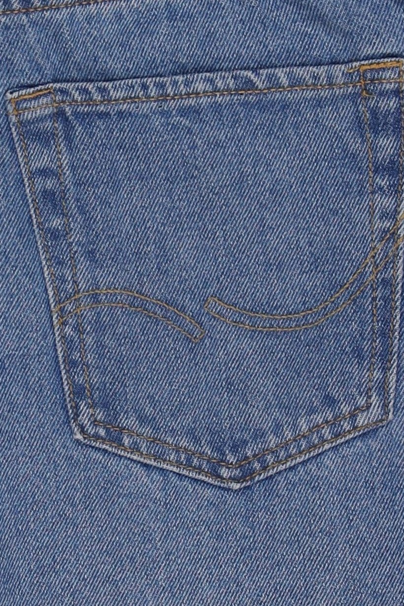 Kids Boy Relaxed Fit Solid Denim Jeans, Blue