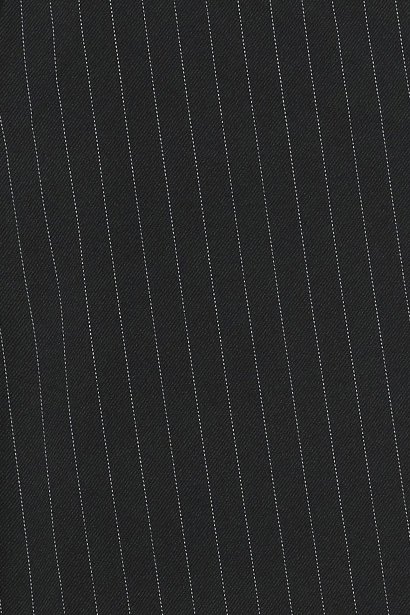 Women Regular Fit 30 Inseam Stripe Wide Leg Pants, Black