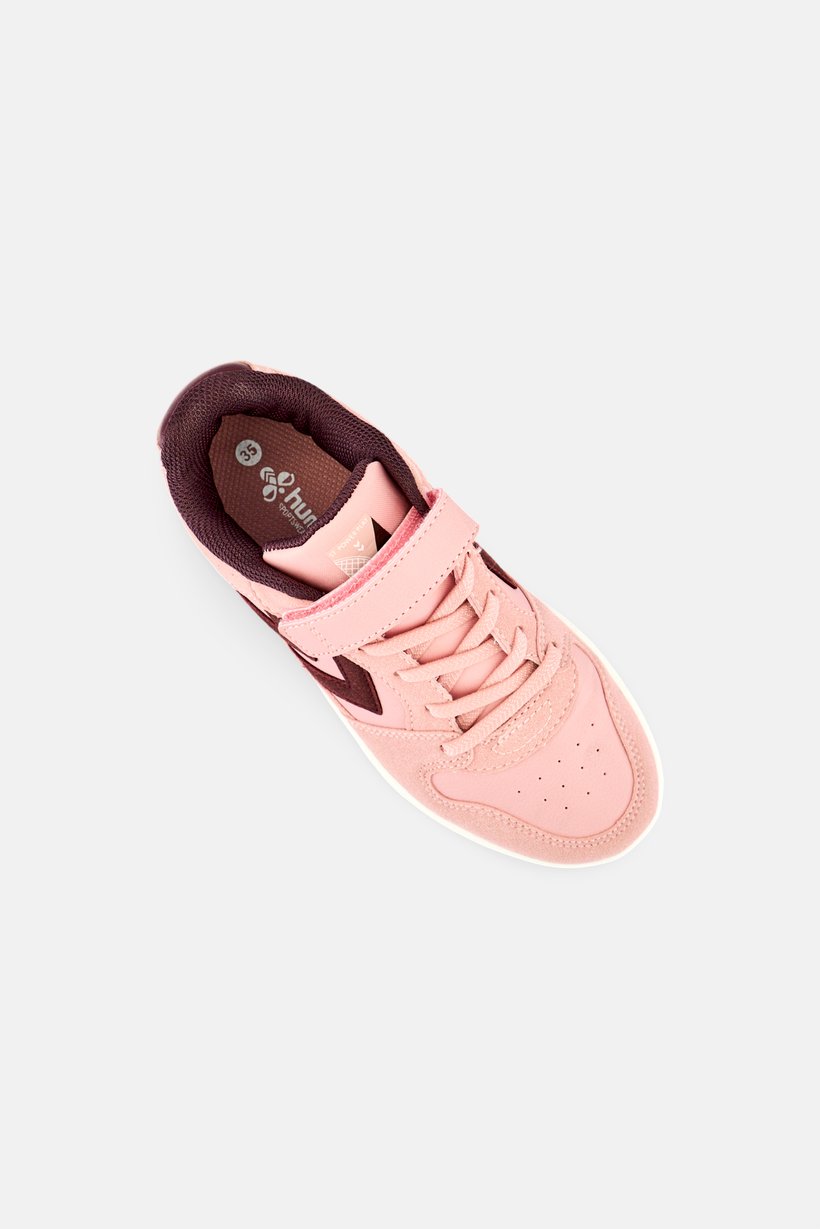 Kids Girl St Power Play Velcro Closure Casual Shoes, Old Rose