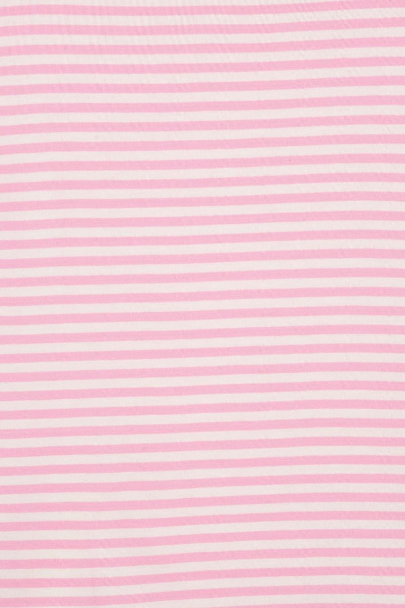 Women Round Neck Cap Sleeve Stripe T-Shirt, Multicolor