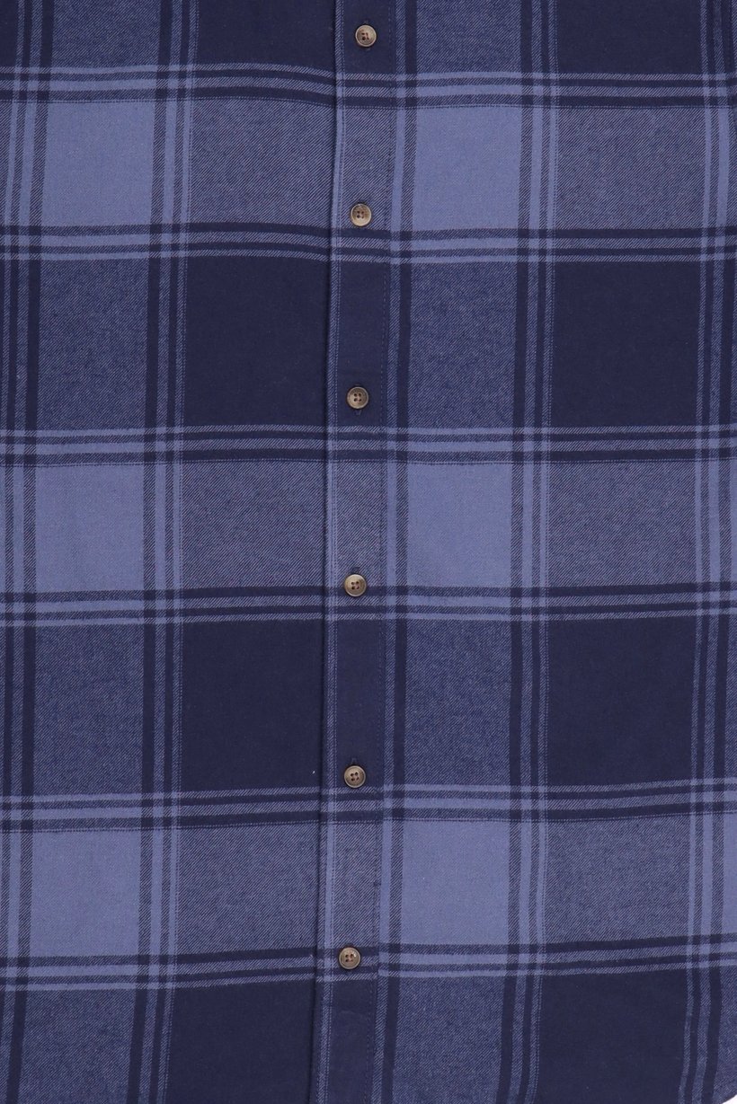 Men Slim Fit Plaid Long Sleeve Casual Shirt, Multicolor