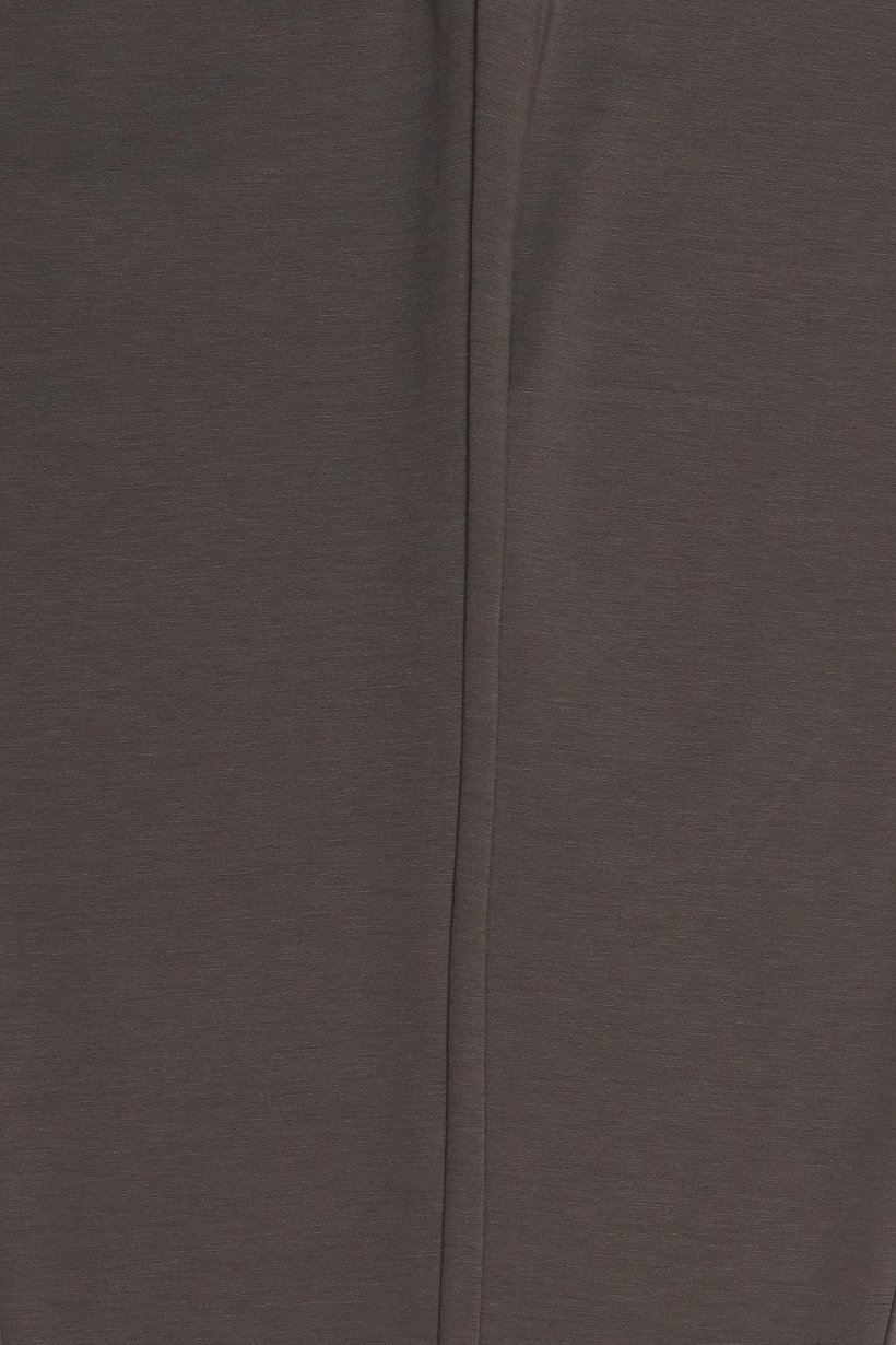 Women Regular Fit Plain Straight Leg Pants, Dark Olive