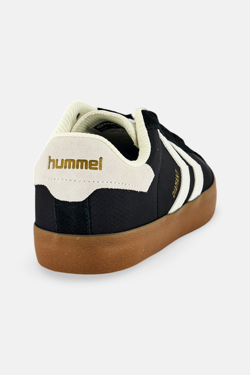 Kids Boy Diamant Lx-E Rs Lace Up Handball Shoes, Black