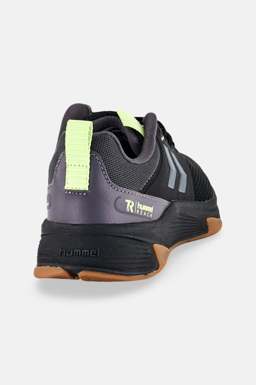 Kids Boy Reach Tr Power Lace Up Training Shoes, Black