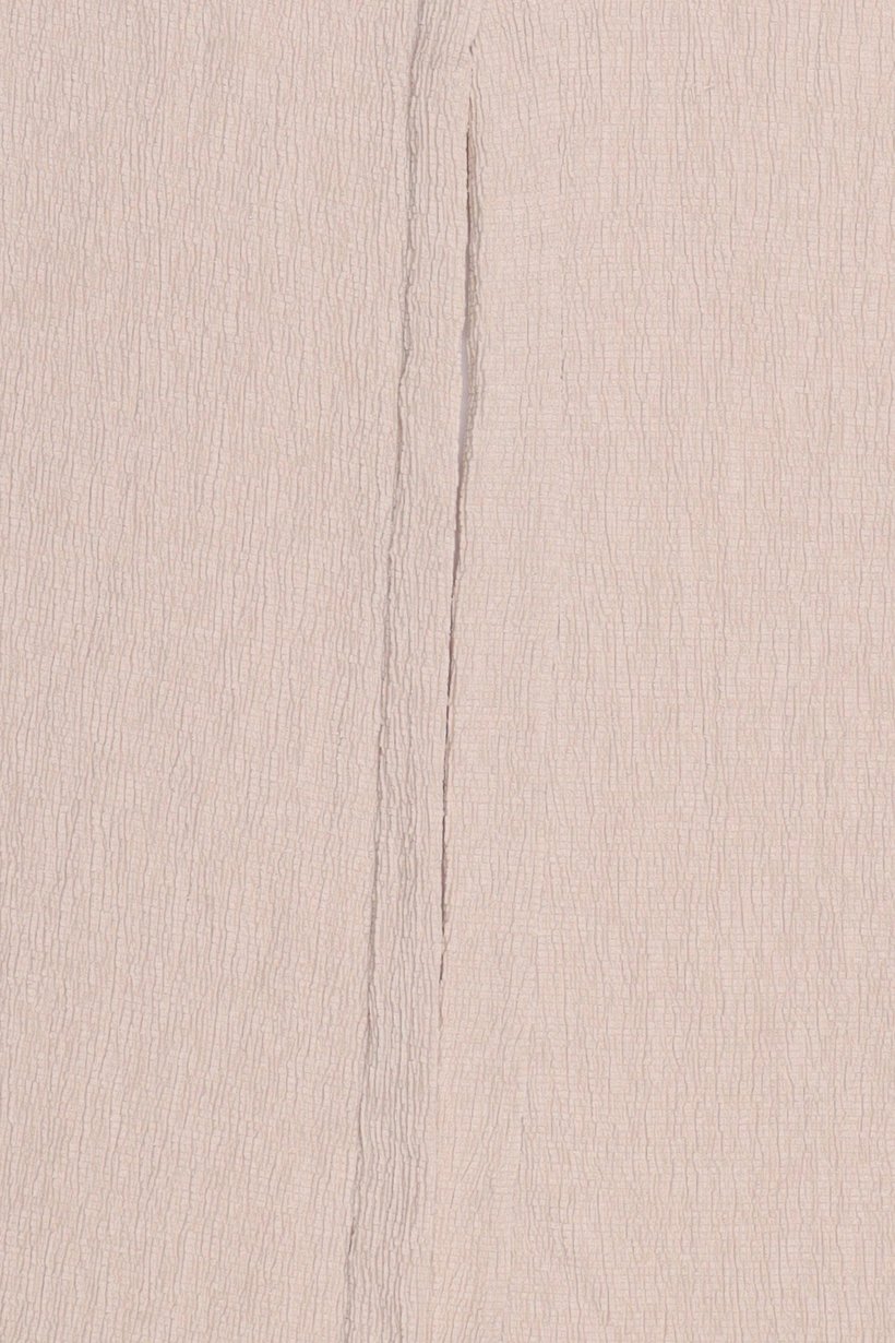 Women Regular Fit Textured Wide Leg Pants, Beige