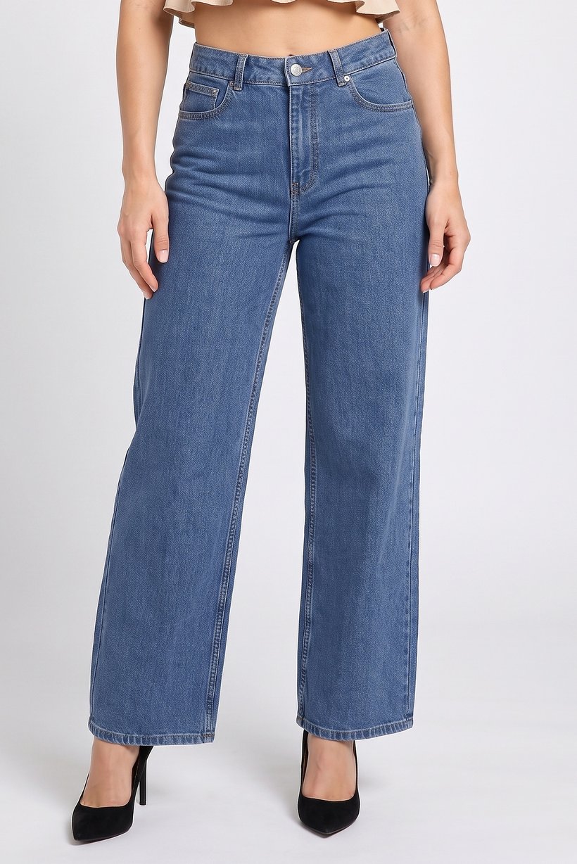 Women Regular Fit Stretchable Denim Jeans, Blue