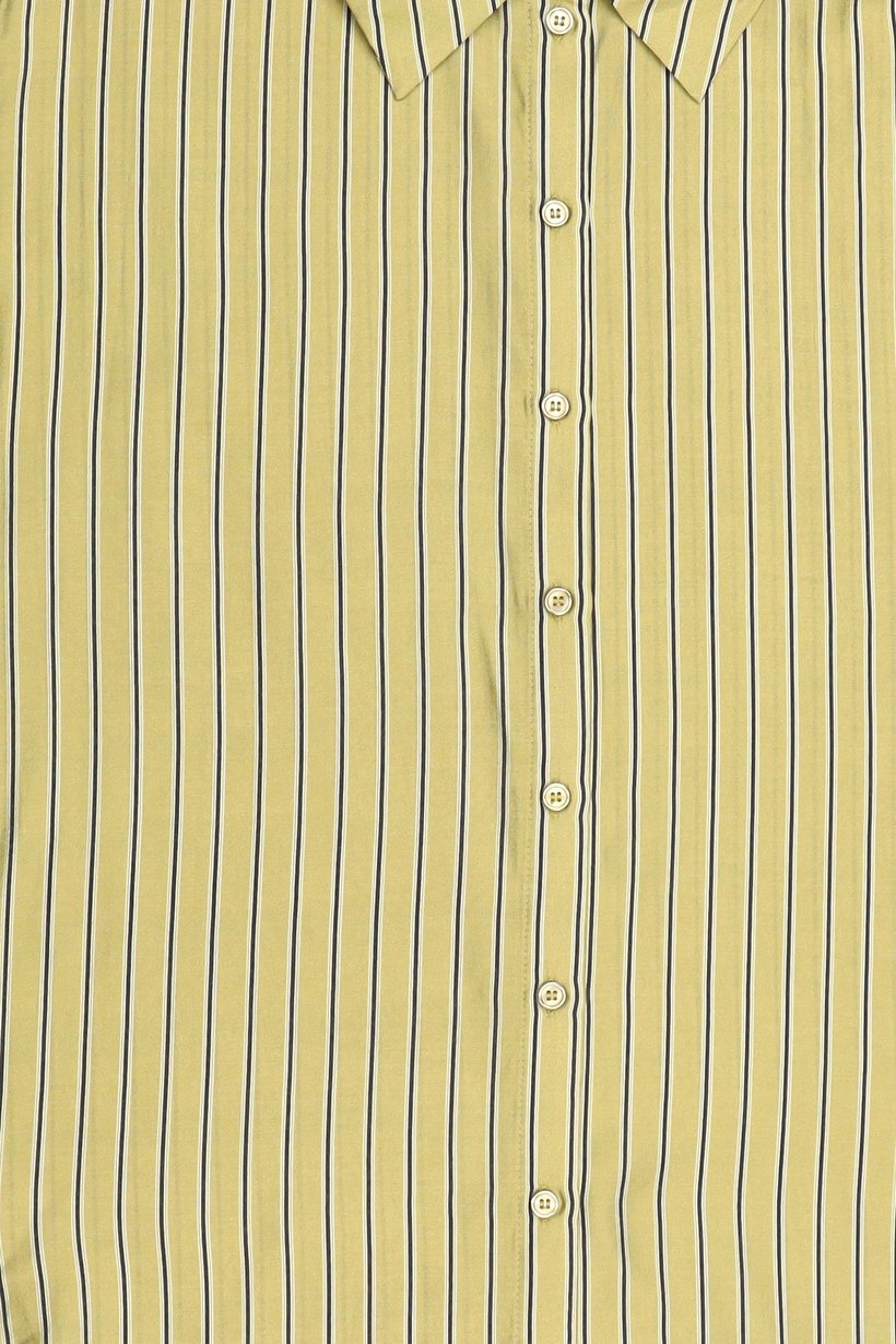 Women Regular Fit Stripe Long Sleeve Shirt, Multicolor