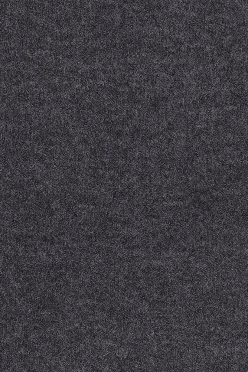 Women Crew Neck Knitted Sweater, Dark Grey