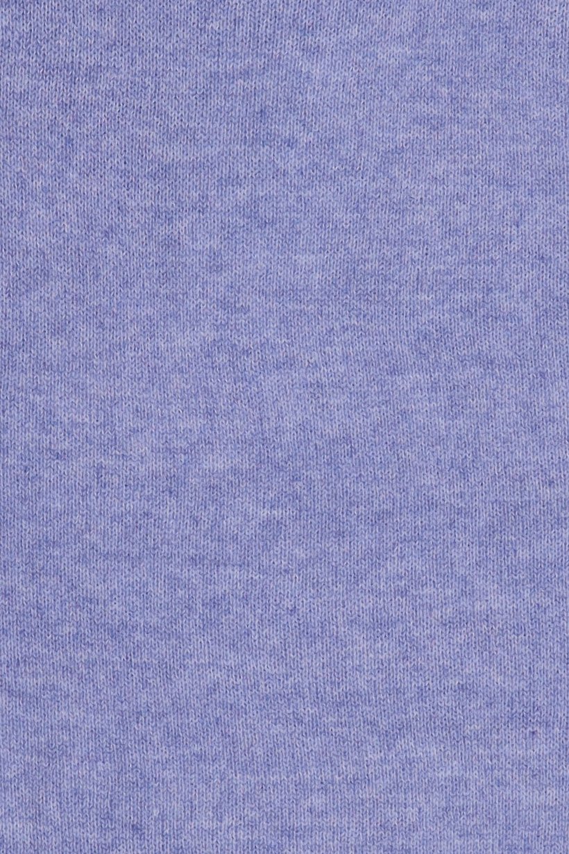 Women Crew Neck Knitted Sweater, Light Blue