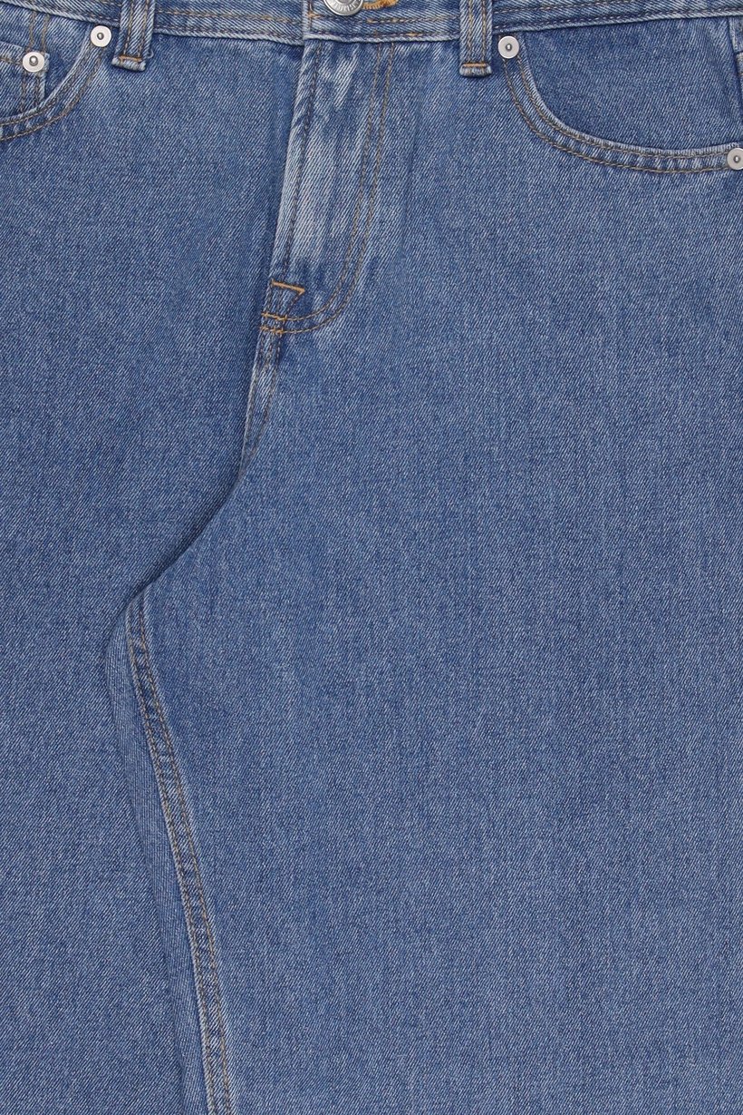 Kids Boy Baggy Fit Washed Denim Jeans, Blue