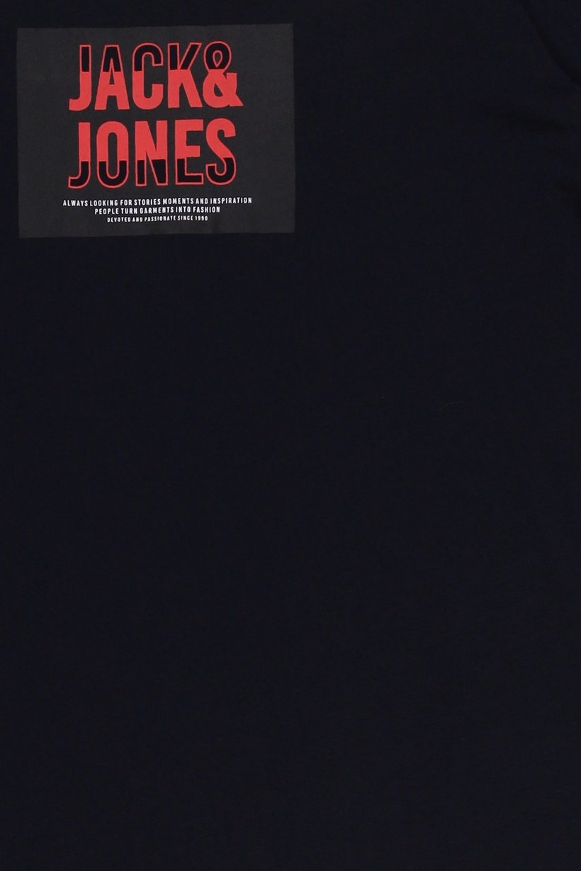 Kids Boy Brand Logo Short Sleeve T-Shirt, Navy Blue