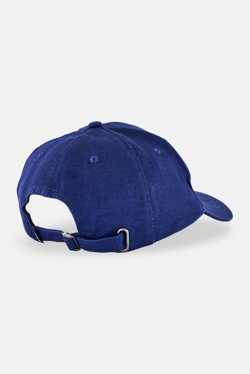 Men Plain Adjustable Cap, Navy