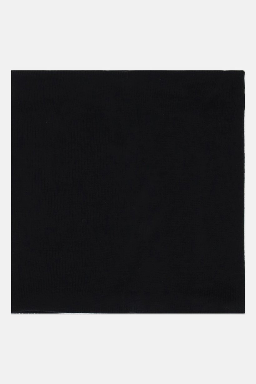 Kids Boy Knitted Scarf, Black