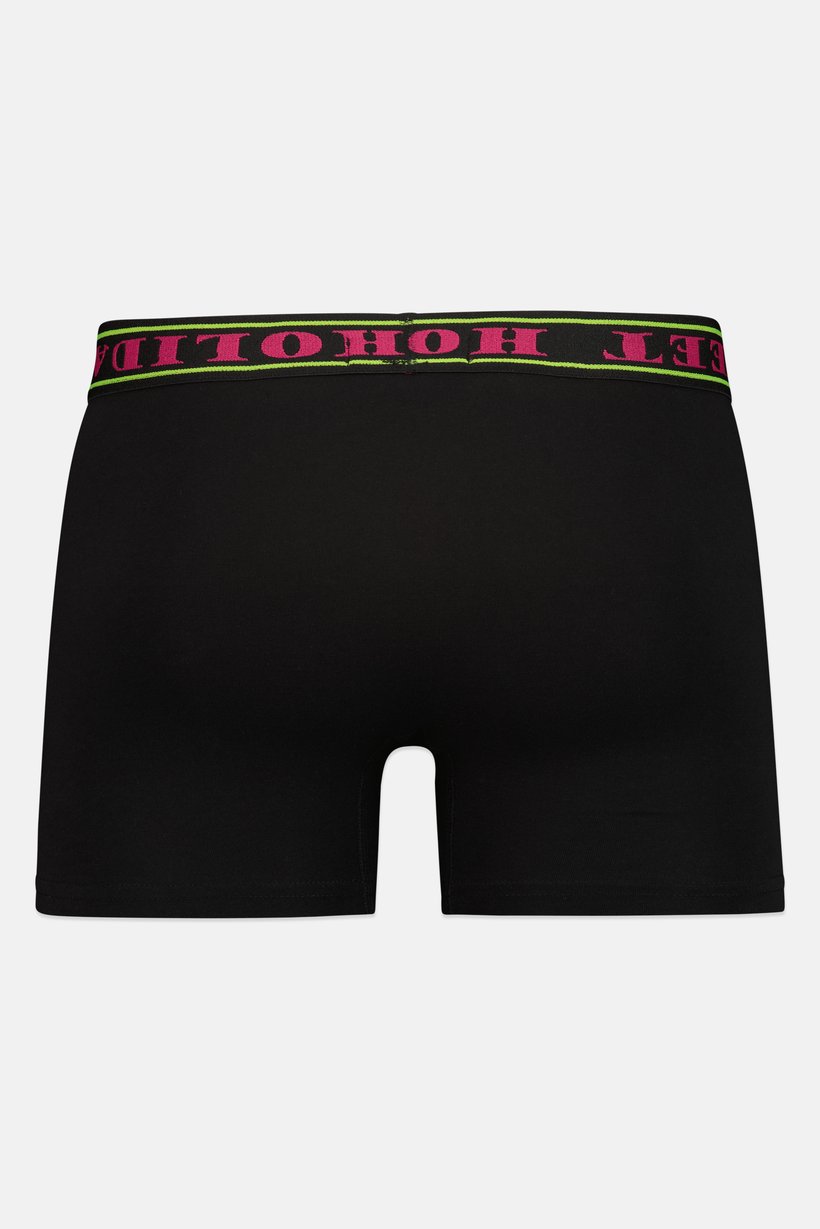Men 3 Pieces Graphic Print Boxers, Multicolor