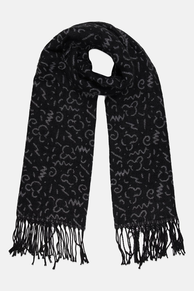 Women Allover Printed Scarve, Multicolor