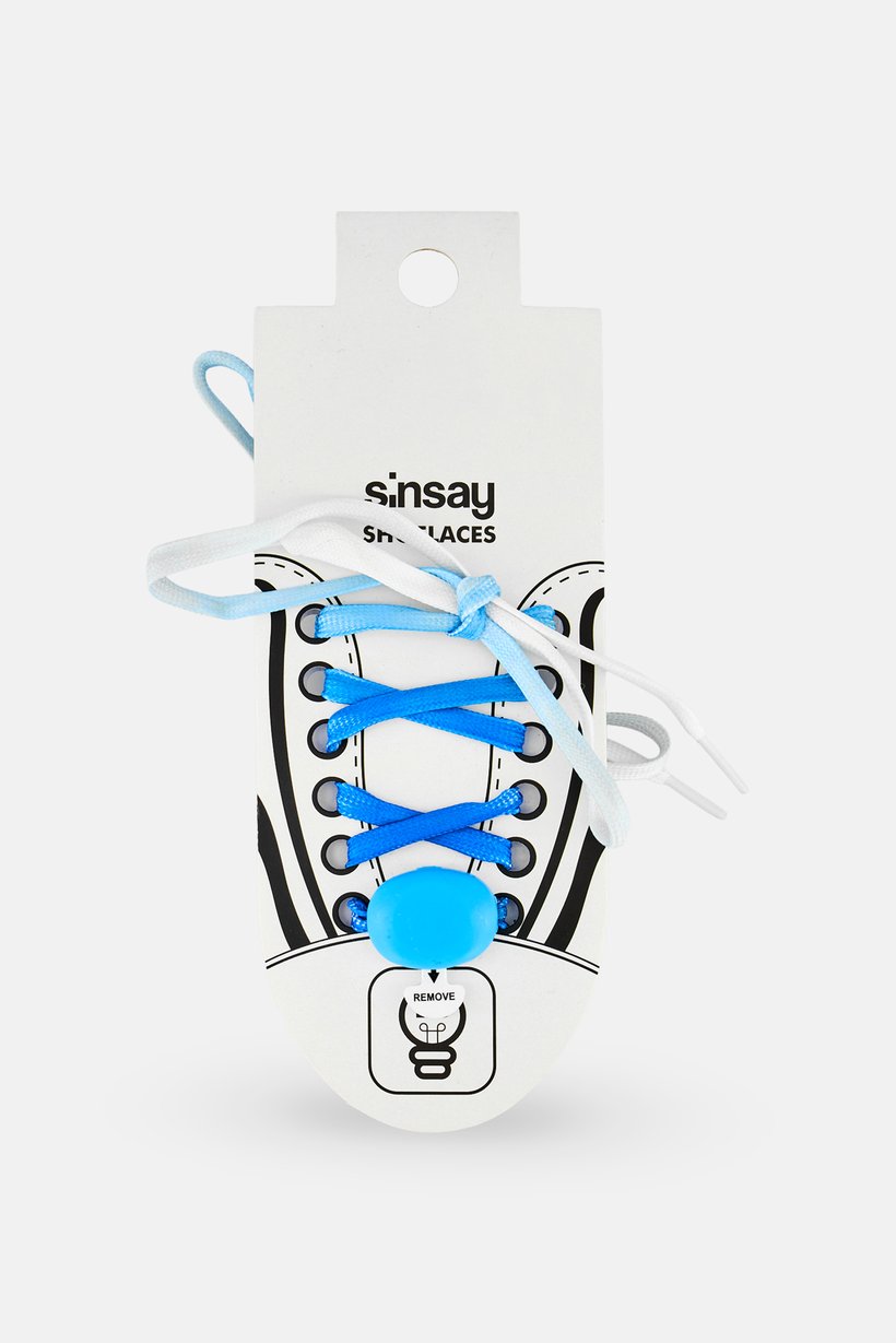1 Pair Shoe Lace, Light Blue