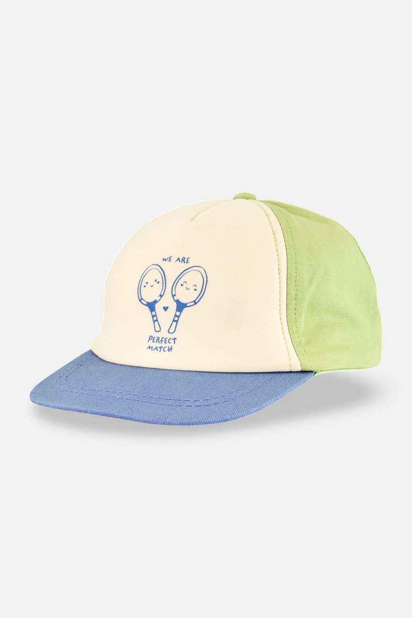 Toddlers Boy Graphic Print Caps, Multicolor