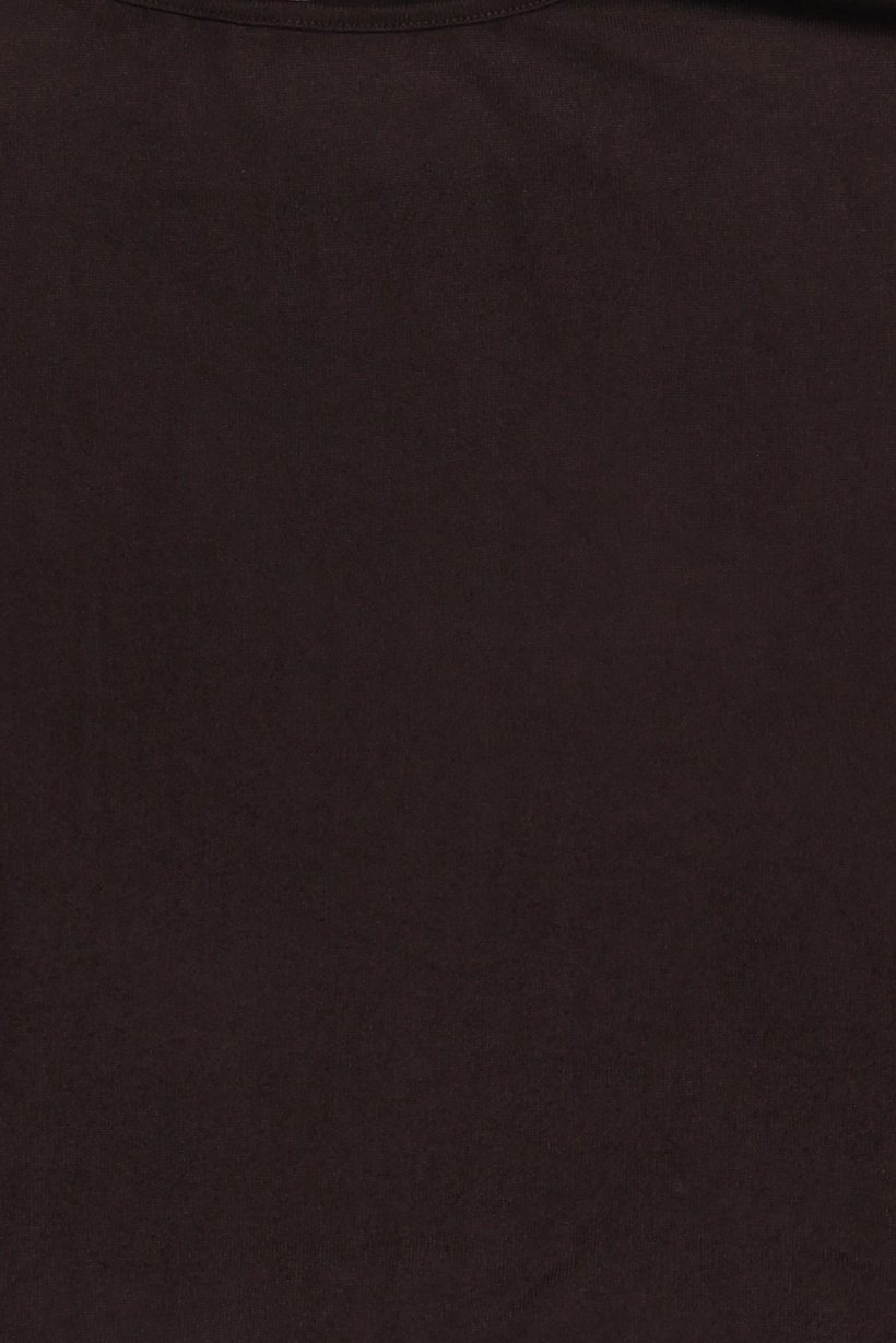 Women 2 Pcs Solid Pajama Top And Pants Set, Chocolate Brown