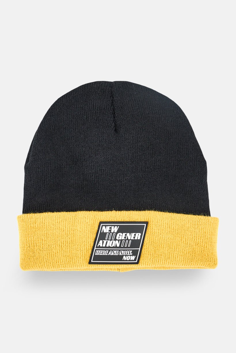 Kids Boy Graphic Print Beanie Hat, Multicolor