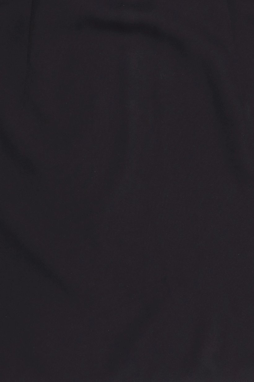 Women Solid Mini Skirt, Black