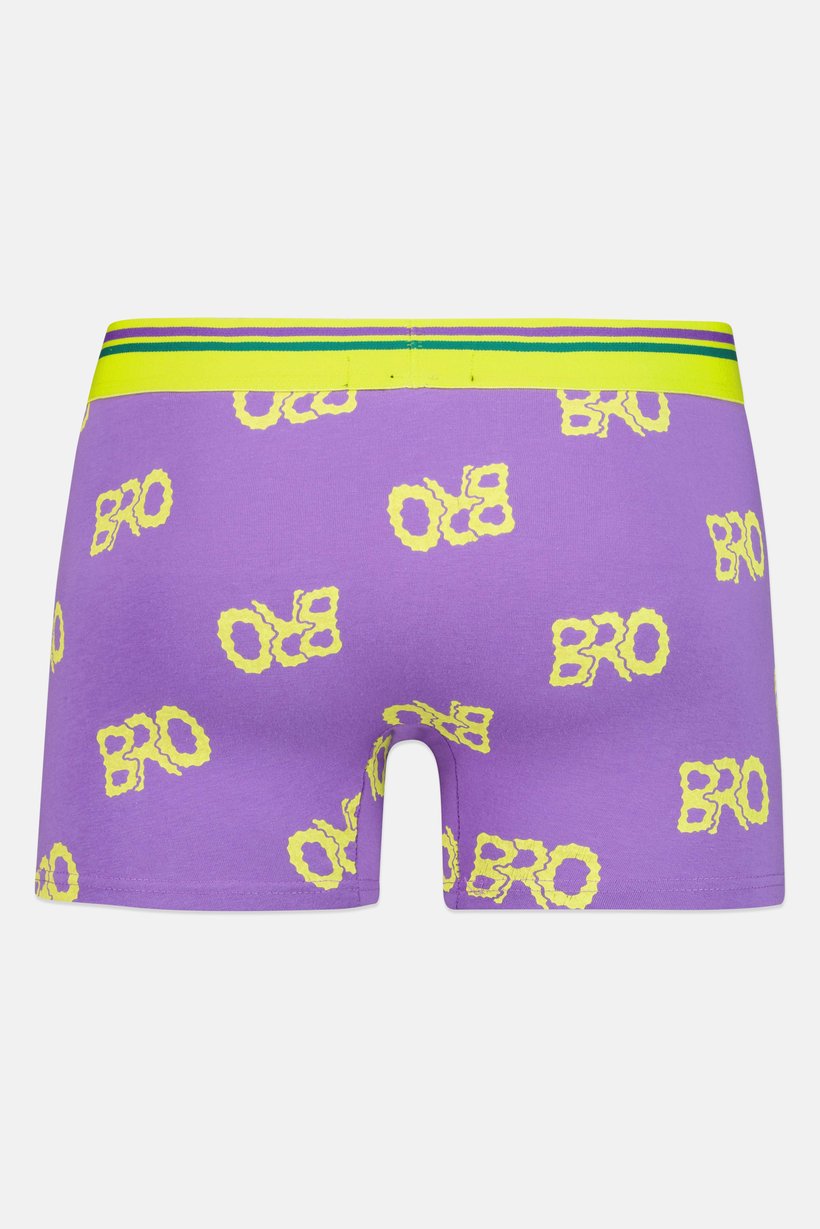 Men 3 Pieces Graphic Print Boxers, Multicolor