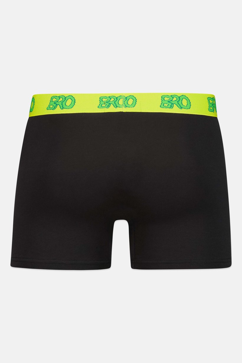 Men 3 Pieces Graphic Print Boxers, Multicolor