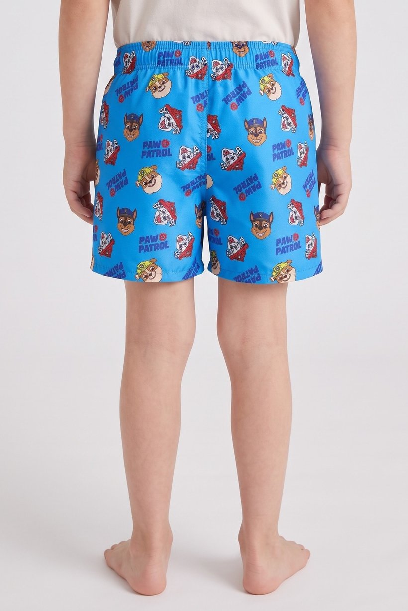 Sinsay x Raw Patrol Kids Boy Graphic Print Board Shorts, Blue