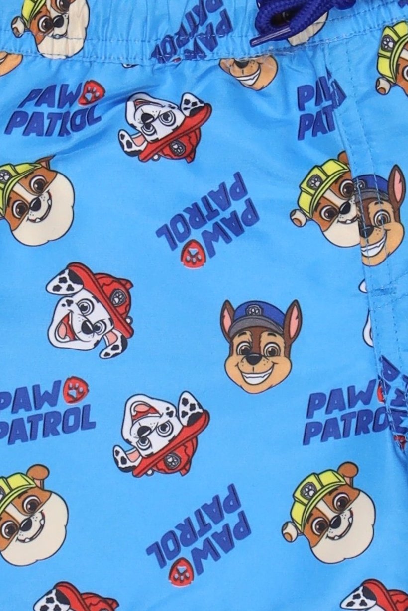Sinsay x Raw Patrol Toddlers Boy Graphic Print Board Shorts, Blue