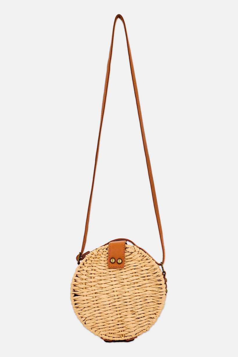 Women Plain Cross Body Bag, Brown