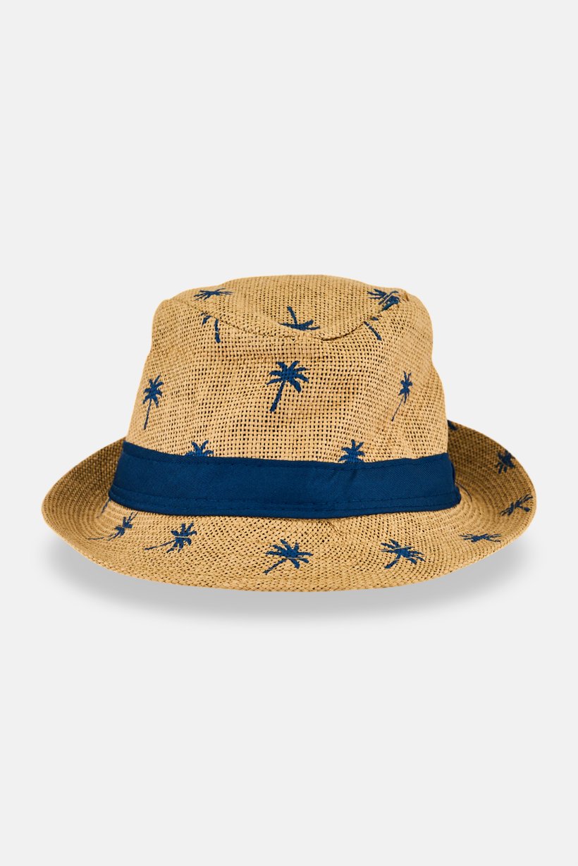 Kids Boy Allover Print Summer Hat, Multicolor