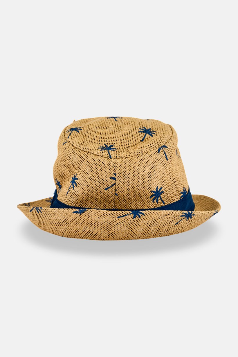 Kids Boy Allover Print Summer Hat, Multicolor