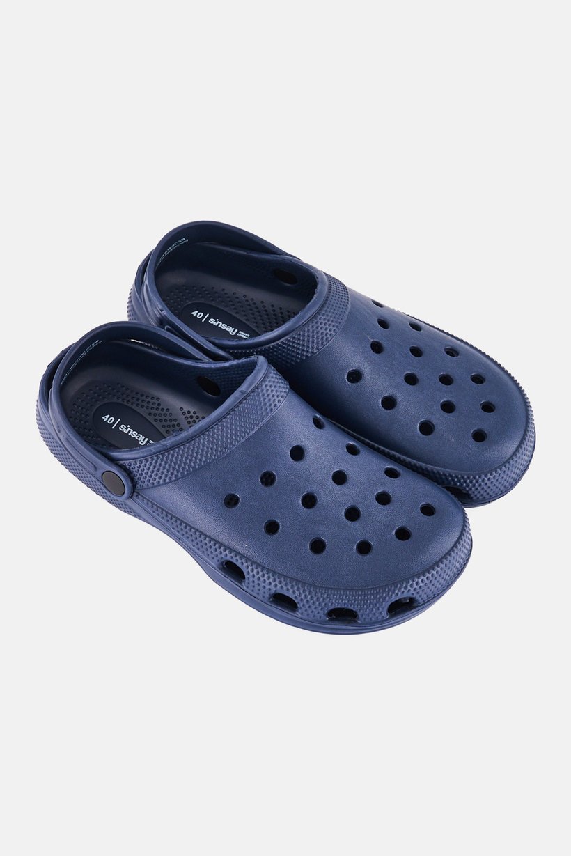 Men Slip On Casual Crocs, Blue