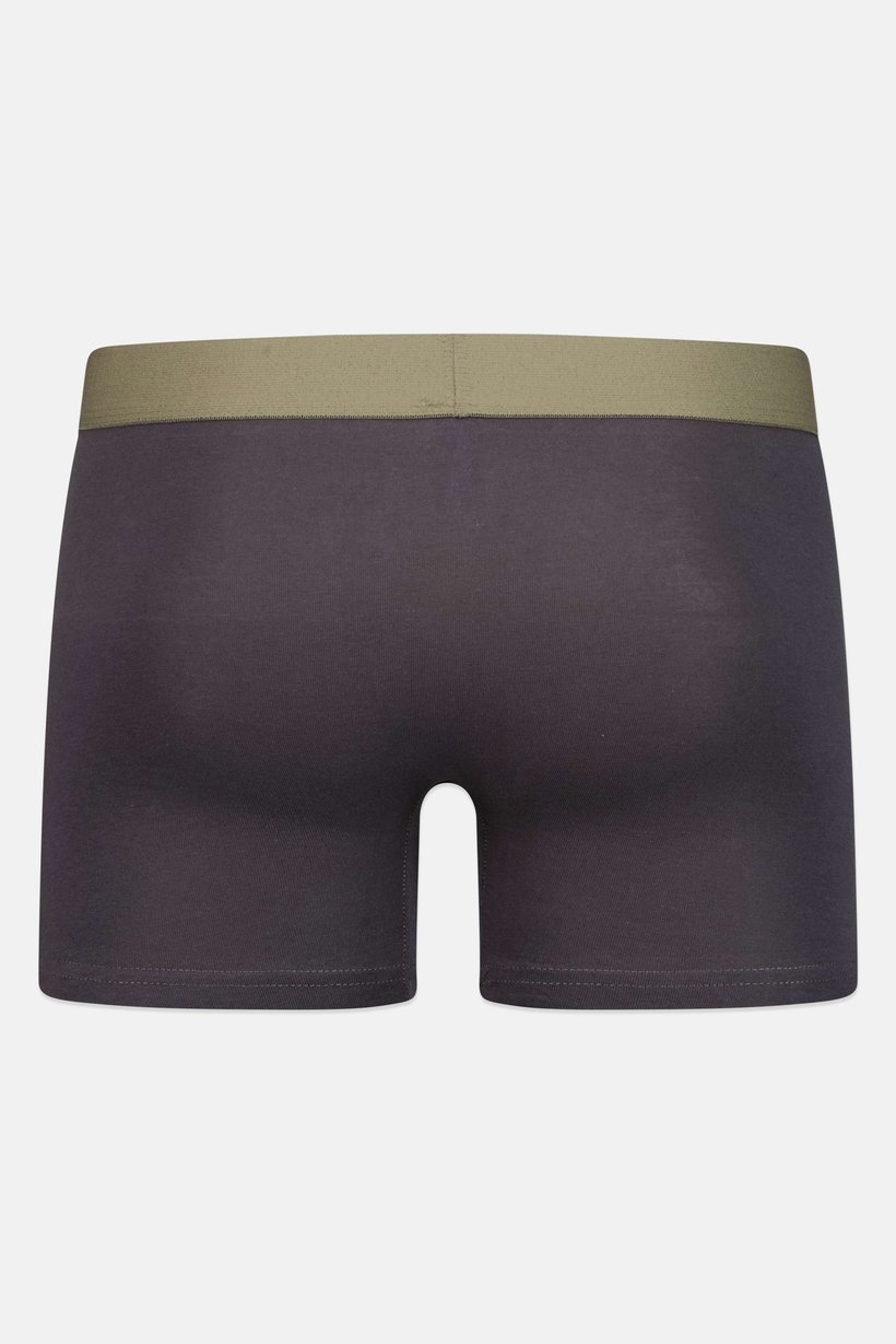 Men 3 Pieces Solid Boxers Brief, Multicolor