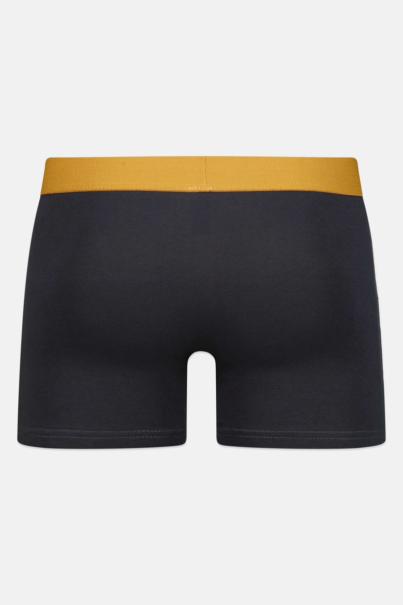 Men 3 Pieces Solid Boxers Brief, Multicolor
