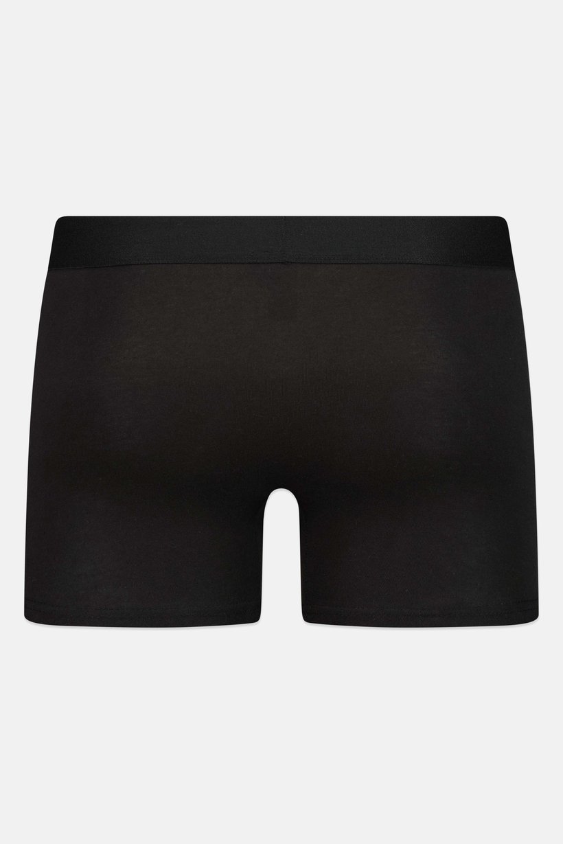 Men 2 Pieces Graphic Print Boxers, Black