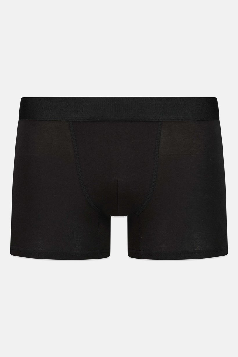 Men 2 Pieces Graphic Print Boxers, Black