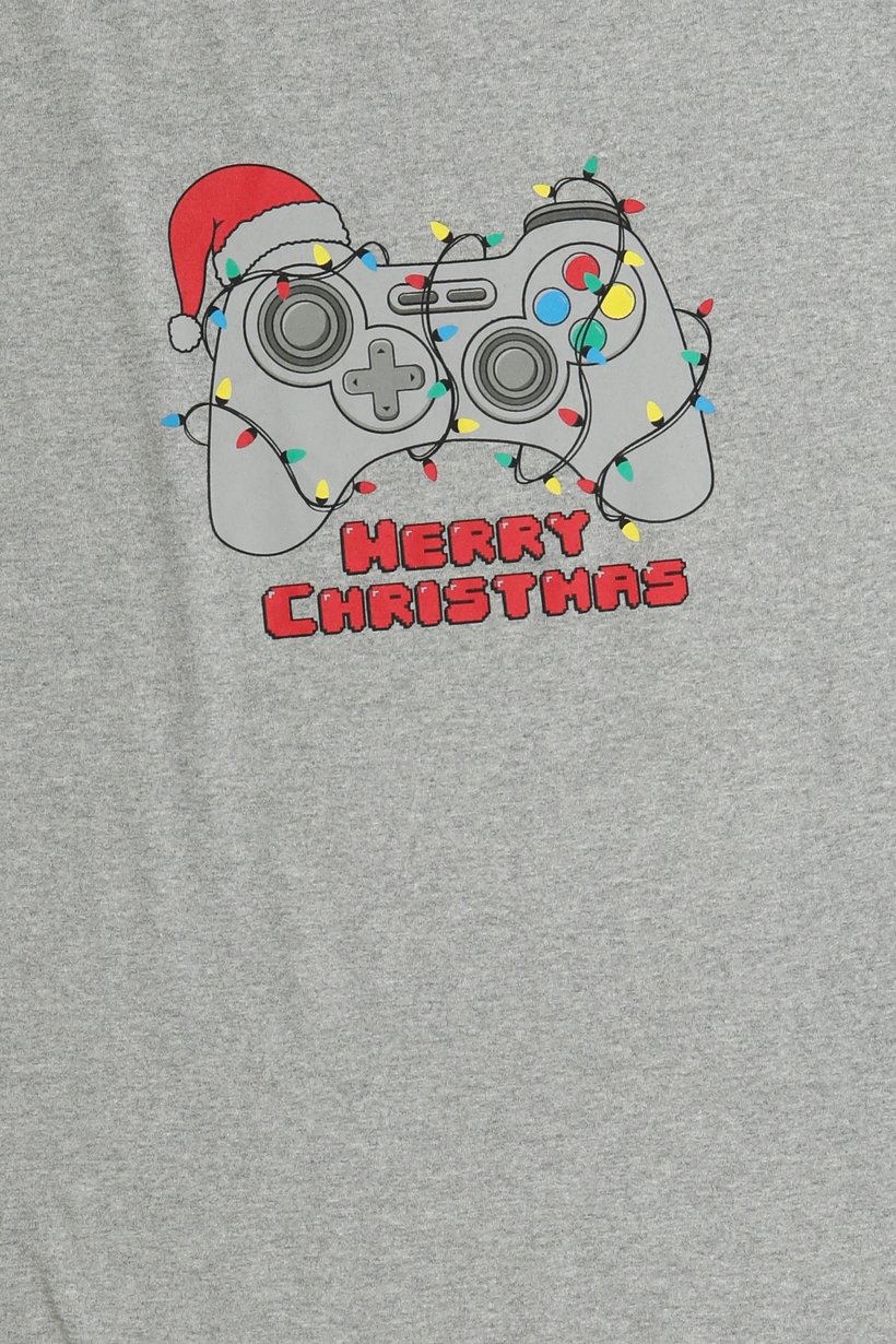 Men 2 Pcs Graphic Print T-Shirt And Shorts Pyjama Set, Multicolor