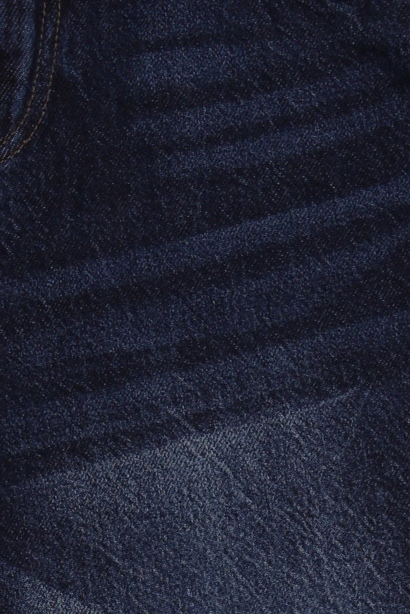 Women Washed Denim Shorts, Navy