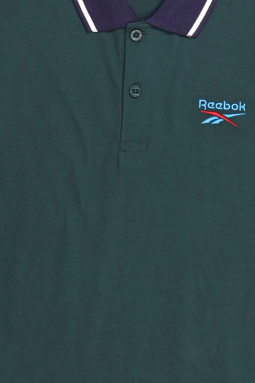 Men Sportswear Fit Short Sleeve Outdoor Polo Shirt, Dark Green