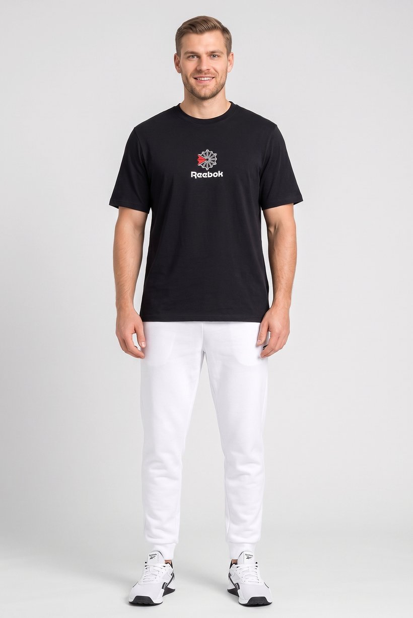 Men Sportswear Fit Short Sleeve Outdoor T-Shirt, Black